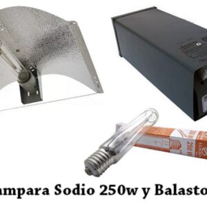 Kit Cultivo  Sodio 250w Aguila Balasto Dual y Cableado