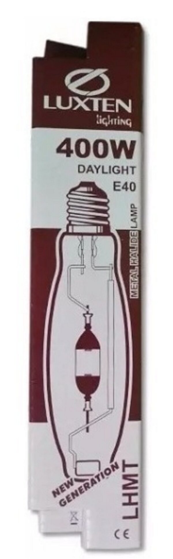 Lampara Luxten Mercurio Halogenado 400w Cultivo Indoor