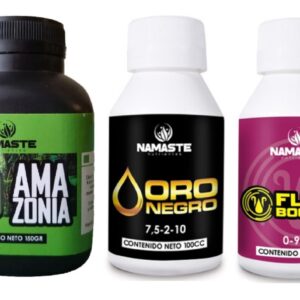 Kit Namaste Amazonia Oro Negro Flora Booster
