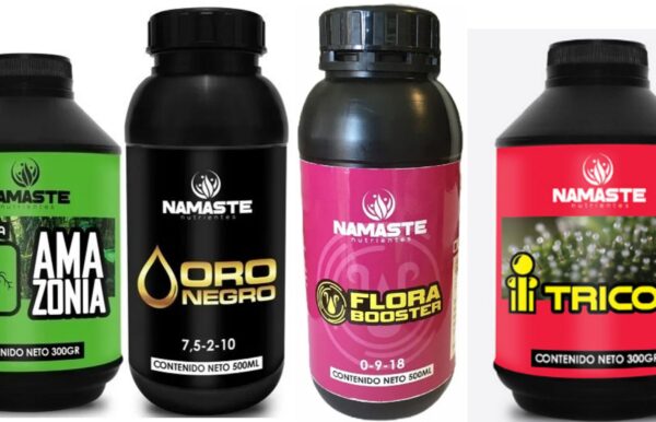 Kit Namaste Amazonia Oro Negro Flora Booster Trico + Cultivo