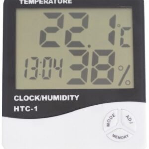 Termo Higrómetro Digital Htc-1 Cultivo Indoor Meteorológica