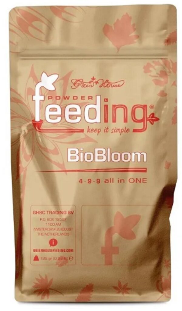 Powder Feeding Biobloom 125gr Floracion Biofetilizante