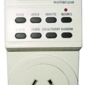 Timer Digital Programable Temporizador Enchufable Indoor