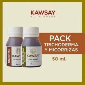 Kit Micorrizas Trichodermas 50ml Kawsay Hidroponia Sustrato