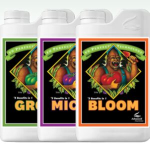 Tripack Advanced Nutrients 1 Litro Bases Ph Perfect