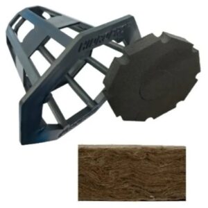 Maceta Hidroprof con filtro de luz y lana de roca