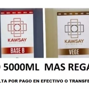 Combo Kawsay 5 litros-CONSULTA POR PAGO EN EFECTIVO O TRANSFERENCIA-