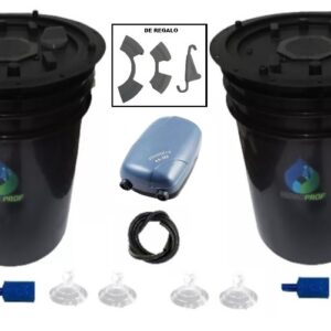 Cultivo Hidroponia Duo Eco Balde 20l Dwc Indoor Hidroprof